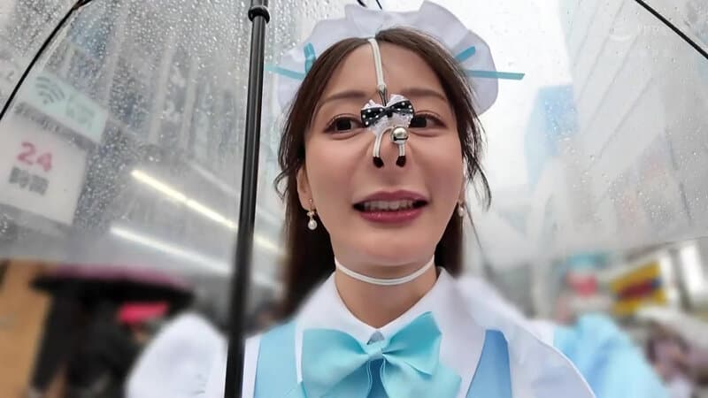 24nhd00010 | わたしの豚ヅラ、見てください。 足立友梨 画像 4