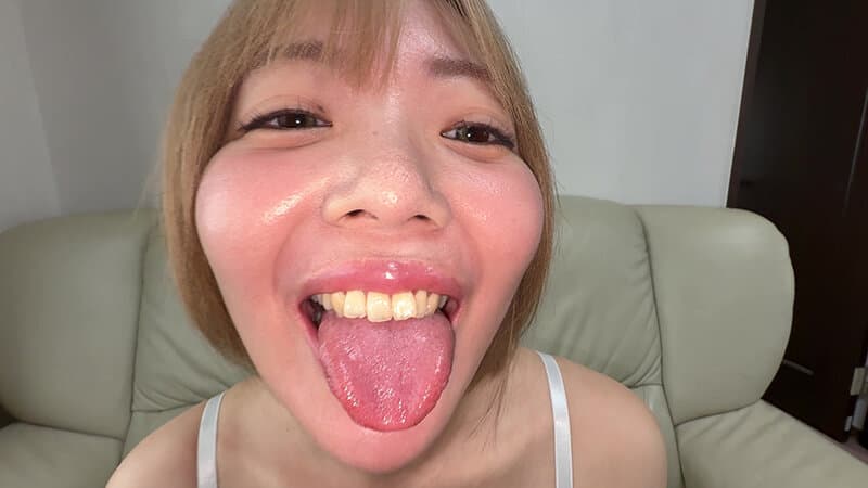 h_1651y00400 | 【個人撮影】朝海凪咲の初喉チンコ触り＆口内観察 画像 5
