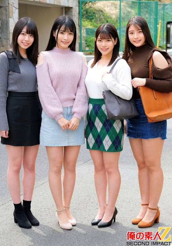 h_1732orecs00590 | 素人女子2人と童貞1人の夢の3Pハーレム生筆おろし りな/さくら/みくる/あすな
