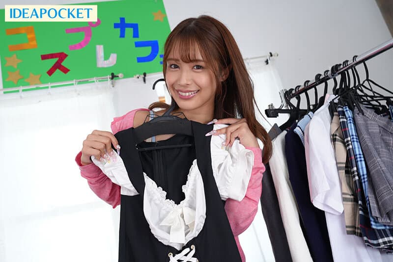 ipvr00352 | 【VR】学園祭の出し物で使うメイド服をずっと好きだった友達のお姉ちゃんがきたら…ガン見不回避！たわわなGカップおっぱいむっちり太ももがエロい！絶対領域チ●ポ直立！こっそり二人でスケベ前夜祭 長浜みつり 画像 2