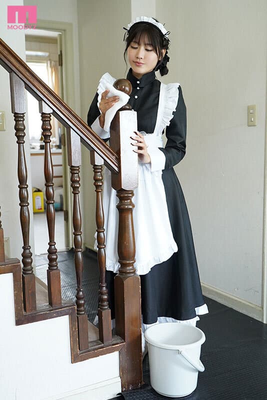 mida00528 | 家事も何でもこなす完璧メイドが退屈しのぎに始めた遊びは主人（オレ）を耳元囁き誘惑すること… からかい上手なメイドの焦らし舐めに懇願中出ししまくった妻が不在の3日間。 神宮寺ナオ 画像 1