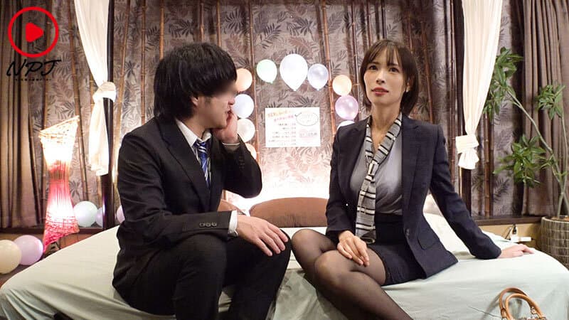 npjs00264 | 【NPJ検証企画】街中で見かけた社会人男女が賞金に釣られて入ったのはセックスしないと出られない部屋 エロミッションで濡れていく巨乳OLは我慢できずにセックスしてしまうのか？？ 画像 1